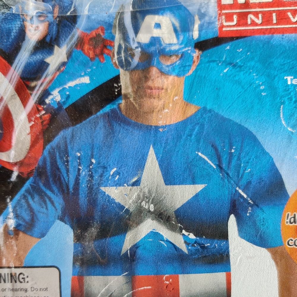 Captain america men's costume